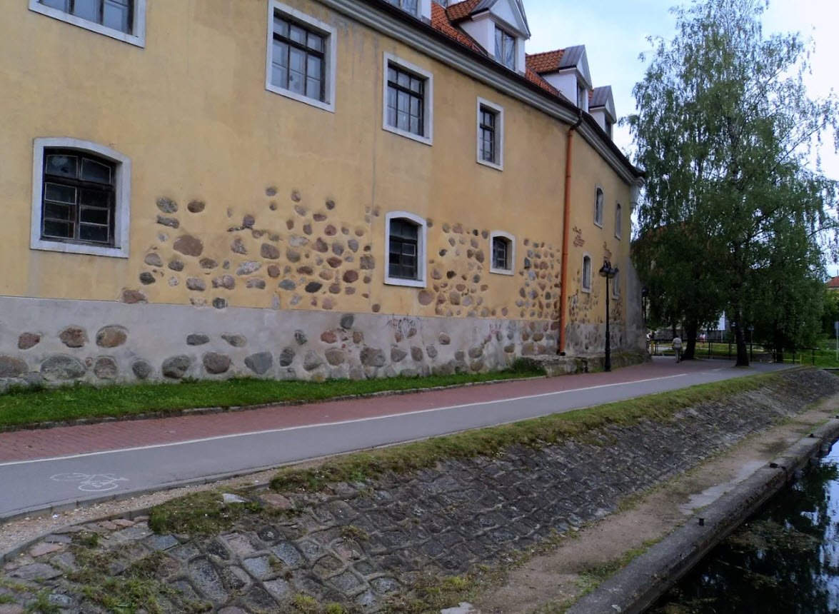Castle in Węgorzewo, Poland